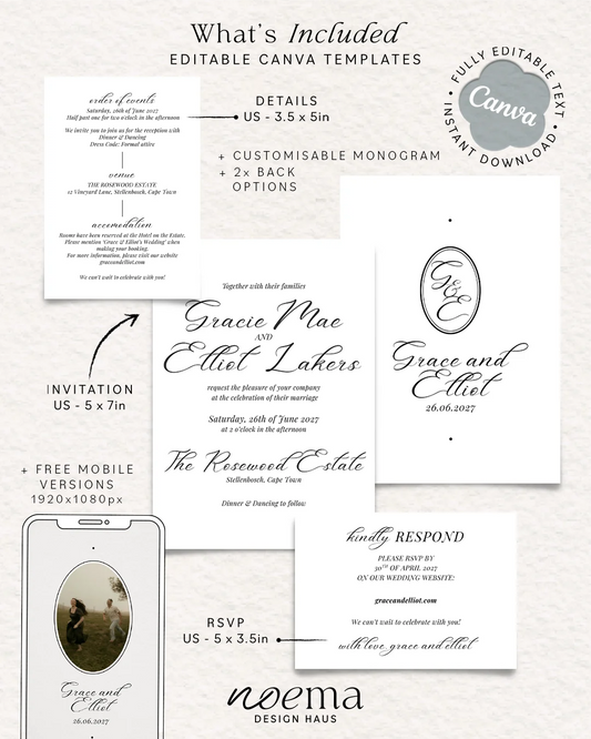Classic Wedding Suite Bundle