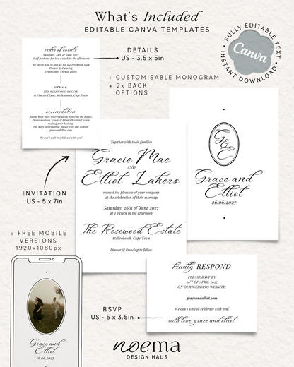 Classic Wedding Suite Bundle