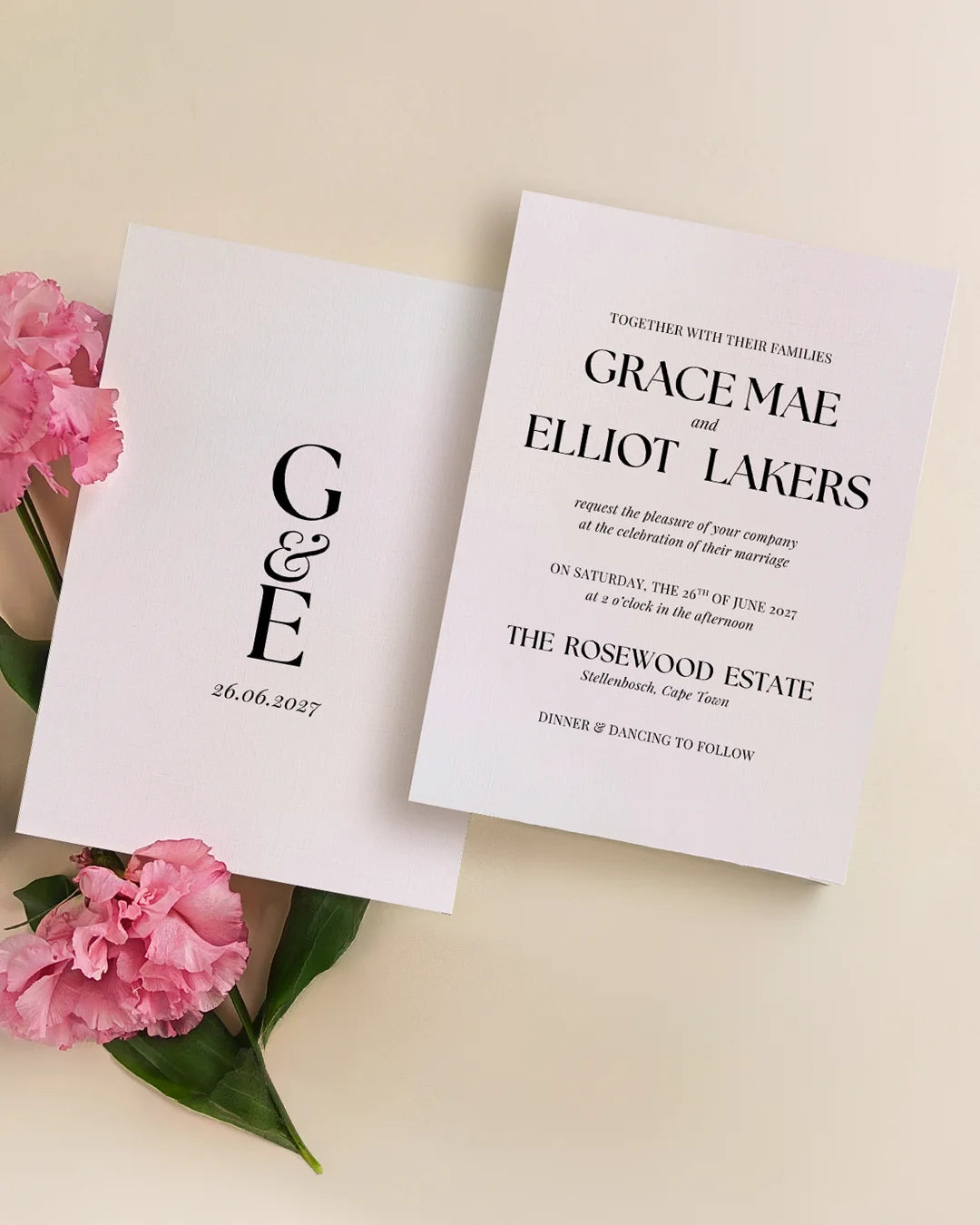Timeless Wedding Invitation