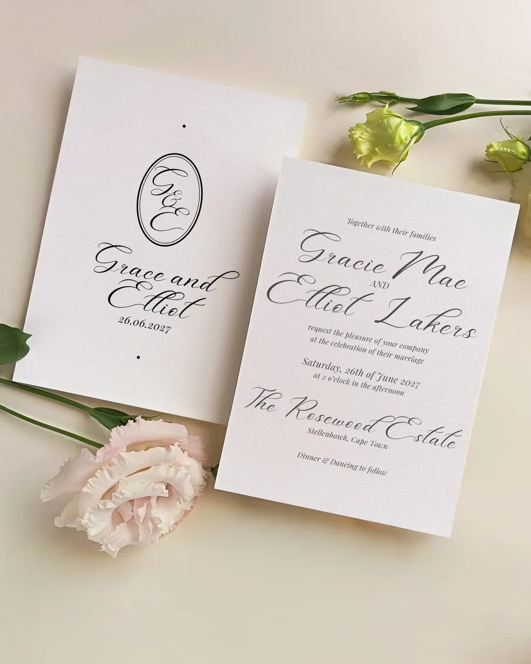 Classic Wedding Invitation