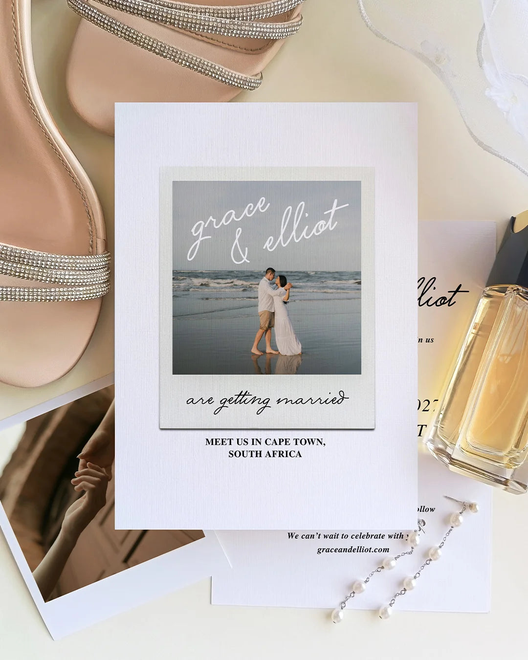 Polaroid Wedding Invitation